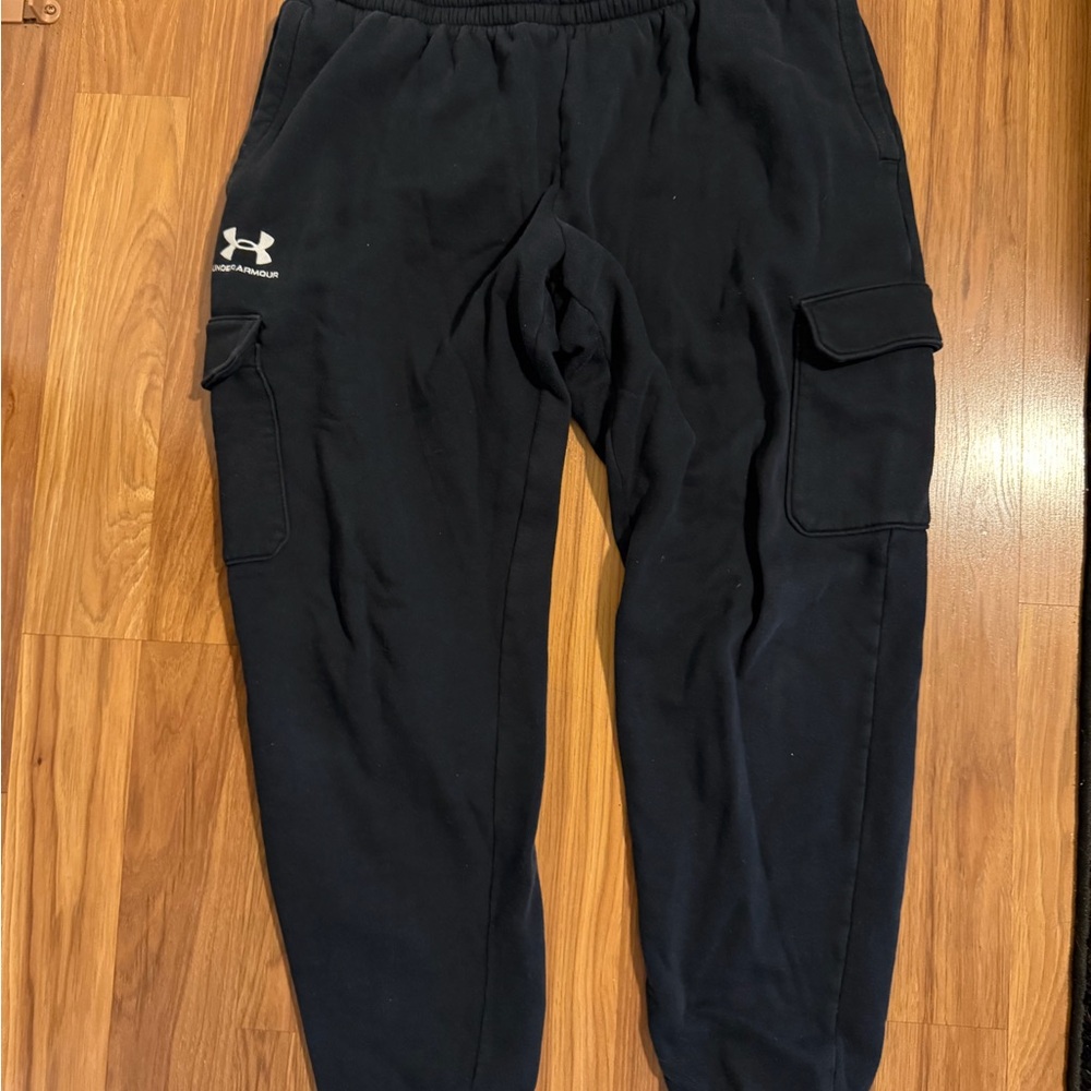 Under Armour black Cargo Joggers